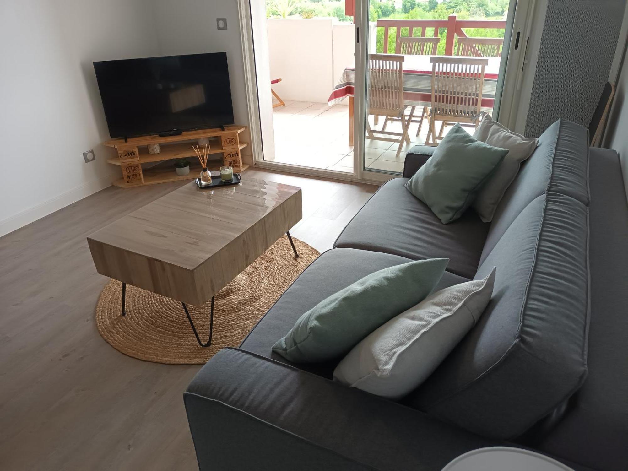 Appart. 2* A Hendaye, Proche Centre, Parking Privatif - Fr-1-239-777 Lägenhet Exteriör bild